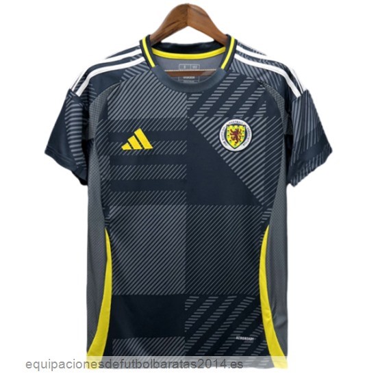 Nuevo Tailandia 1ª Camiseta Escocia 2024 Azul Baratas